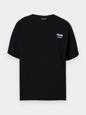 T-shirt z nadrukiem Bareen czarny