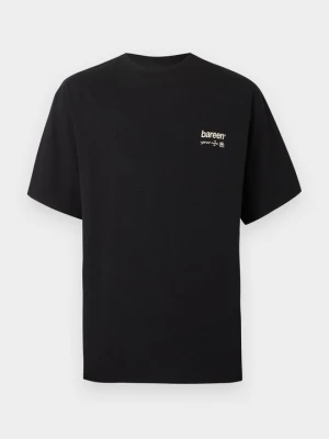 T-shirt z nadrukiem Bareen czarny