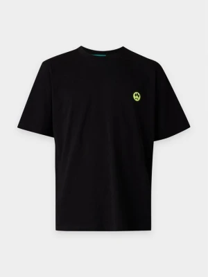 T-shirt z nadrukiem Barrow czarny