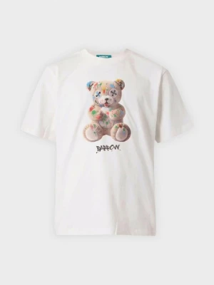 T-shirt z nadrukiem Barrow czarny