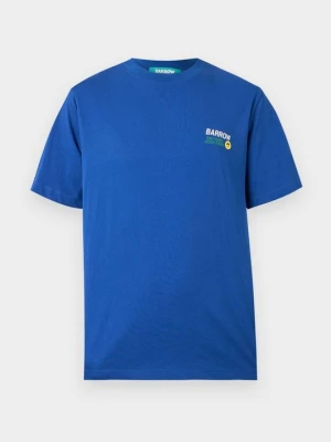 T-shirt z nadrukiem Barrow niebieski