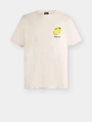 T-shirt z nadrukiem BDG Urban Outfitters mleczny