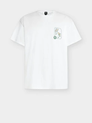 T-shirt z nadrukiem BDG Urban Outfitters biały