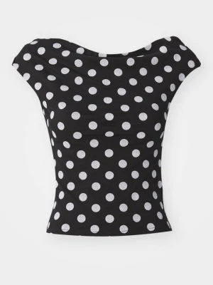 T-shirt z nadrukiem BDG Urban Outfitters czarny