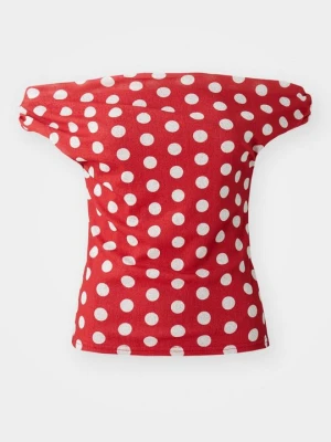 T-shirt z nadrukiem BDG Urban Outfitters czerwony
