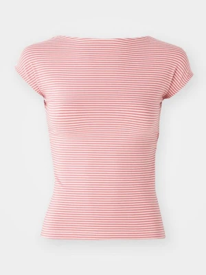 T-shirt z nadrukiem BDG Urban Outfitters różowy