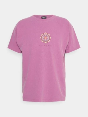 T-shirt z nadrukiem BDG Urban Outfitters różowy