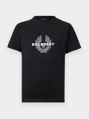 T-shirt z nadrukiem Belstaff czarny