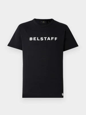 T-shirt z nadrukiem Belstaff czarny