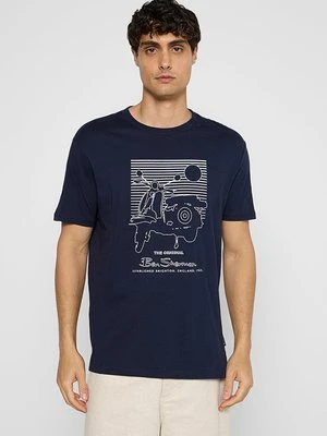 T-shirt z nadrukiem Ben Sherman