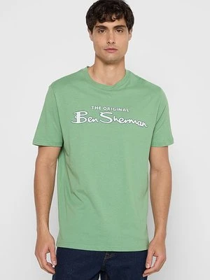 T-shirt z nadrukiem Ben Sherman