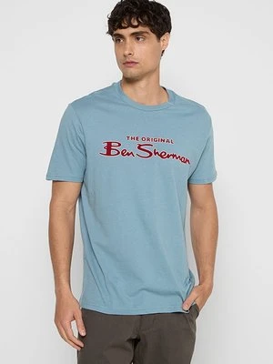 T-shirt z nadrukiem Ben Sherman