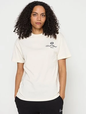T-shirt z nadrukiem Bench mleczny