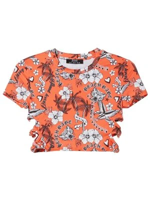 T-shirt z nadrukiem Bershka