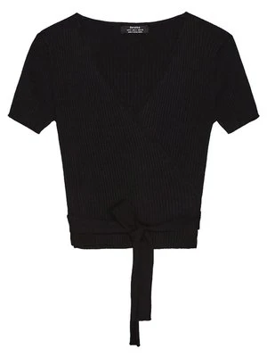 T-shirt z nadrukiem Bershka