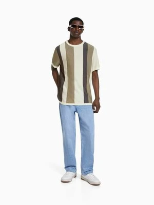 T-shirt z nadrukiem Bershka