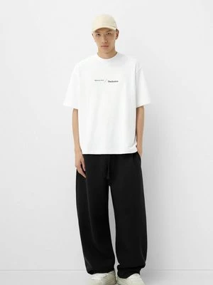 T-shirt z nadrukiem Bershka