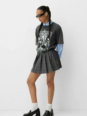 T-shirt z nadrukiem Bershka