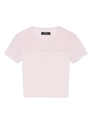T-shirt z nadrukiem Bershka