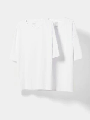 T-shirt z nadrukiem Bershka