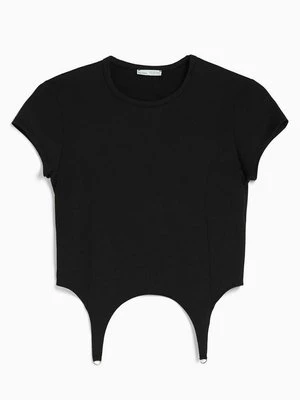 T-shirt z nadrukiem Bershka