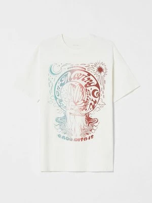 Zdjęcie produktu T-shirt z nadrukiem Bershka