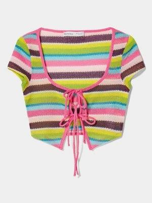 Zdjęcie produktu T-shirt z nadrukiem Bershka