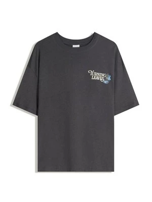 T-shirt z nadrukiem Bershka