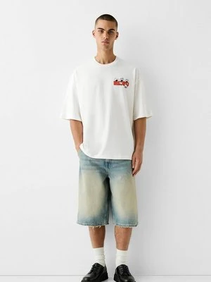 Zdjęcie produktu T-shirt z nadrukiem Bershka