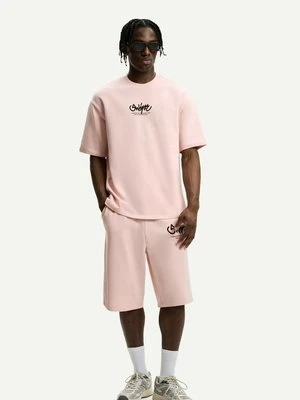 T-shirt z nadrukiem Bershka