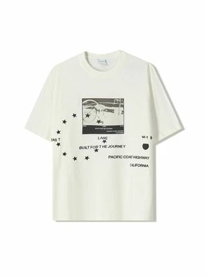 Zdjęcie produktu T-shirt z nadrukiem Bershka