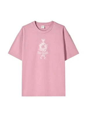 T-shirt z nadrukiem Bershka