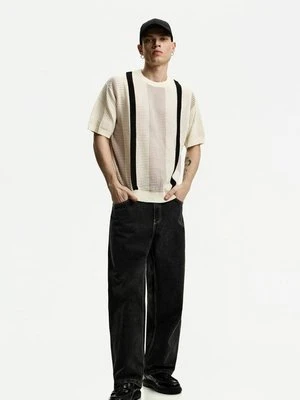 T-shirt z nadrukiem Bershka