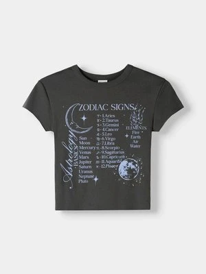 T-shirt z nadrukiem Bershka