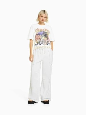 Zdjęcie produktu T-shirt z nadrukiem Bershka