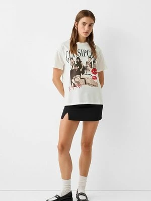 Zdjęcie produktu T-shirt z nadrukiem Bershka