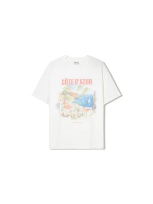 Zdjęcie produktu T-shirt z nadrukiem Bershka