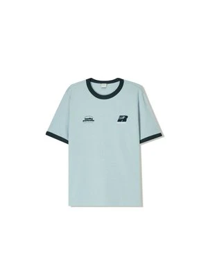 T-shirt z nadrukiem Bershka