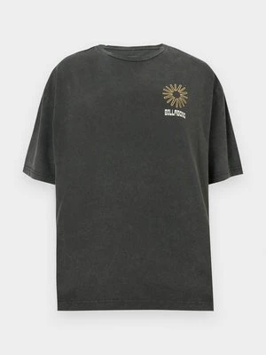 T-shirt z nadrukiem Billabong czarny