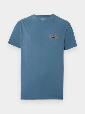 T-shirt z nadrukiem Billabong morski