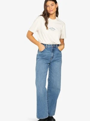 T-shirt z nadrukiem Billabong biały