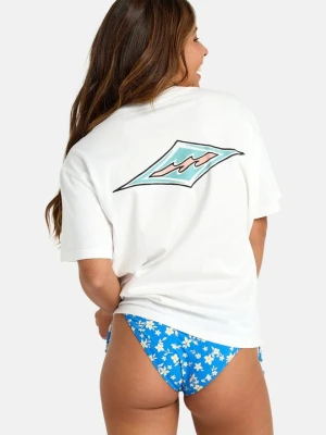 T-shirt z nadrukiem Billabong biały
