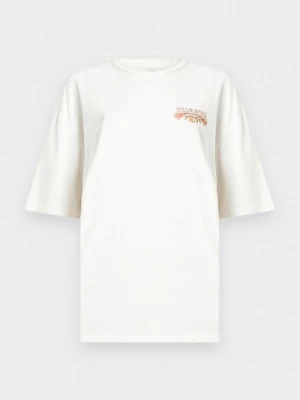 T-shirt z nadrukiem Billabong biały