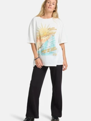 T-shirt z nadrukiem Billabong biały