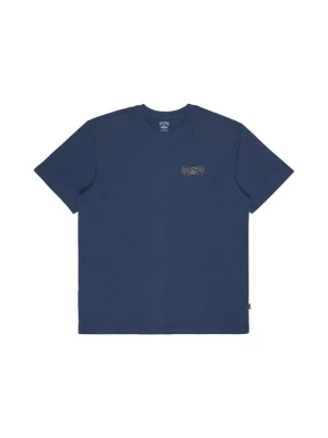 T-shirt z nadrukiem Billabong ciemnoniebieski
