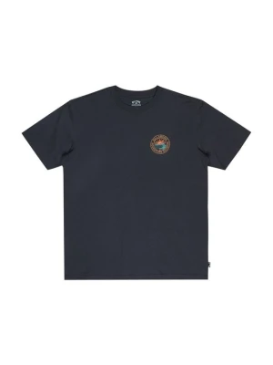 T-shirt z nadrukiem Billabong ciemnoniebieski
