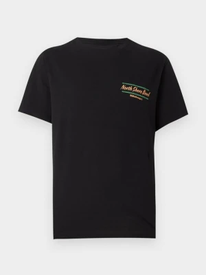T-shirt z nadrukiem Billabong czarny