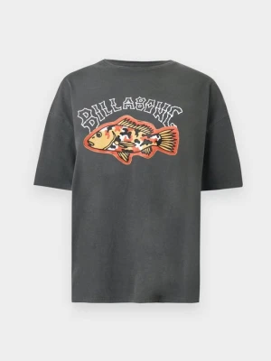 T-shirt z nadrukiem Billabong czarny