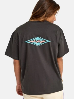 T-shirt z nadrukiem Billabong czarny