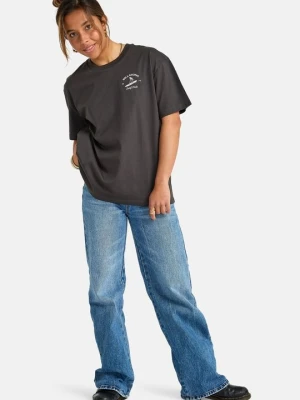 T-shirt z nadrukiem Billabong czarny